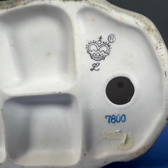 Vintage LEFTON Old Painter at His Canvas Beautiful Sculpture,Made In Japan #7800 - Picture 15 of 15